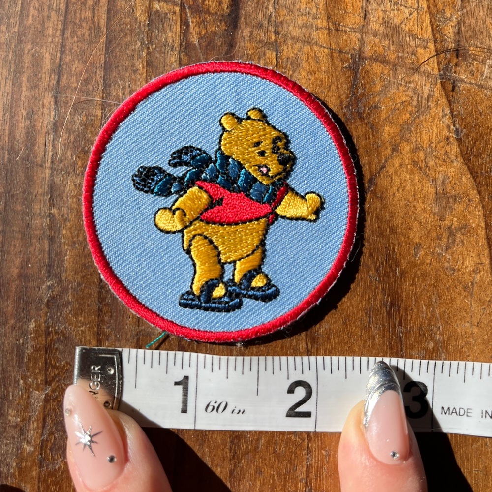 $5 Bundled 💘 Disney Winter Winnie the Pooh Embroidered Patch - Picture 3 of 3